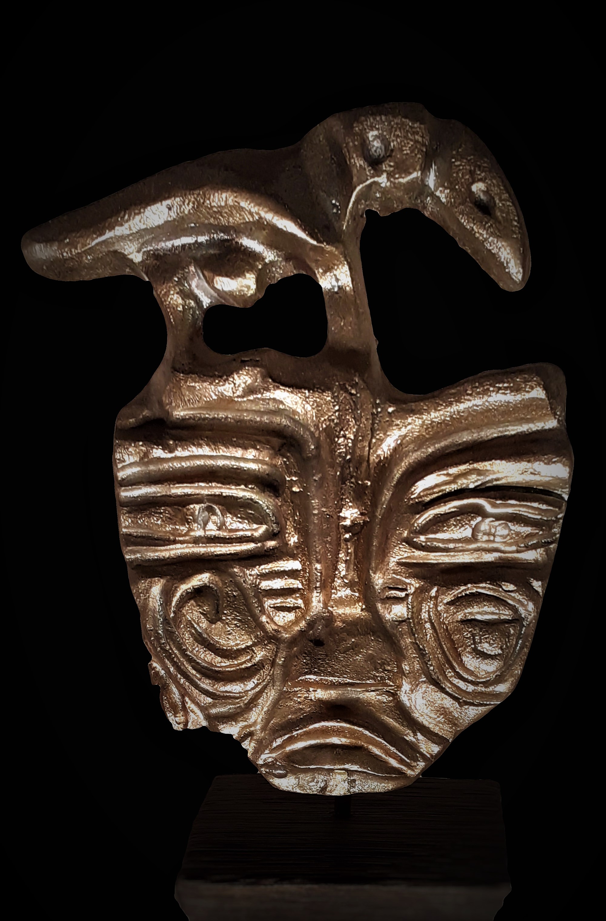les-helenes-sculpture-gravure-antibes-galerie-bronze-le-colombien