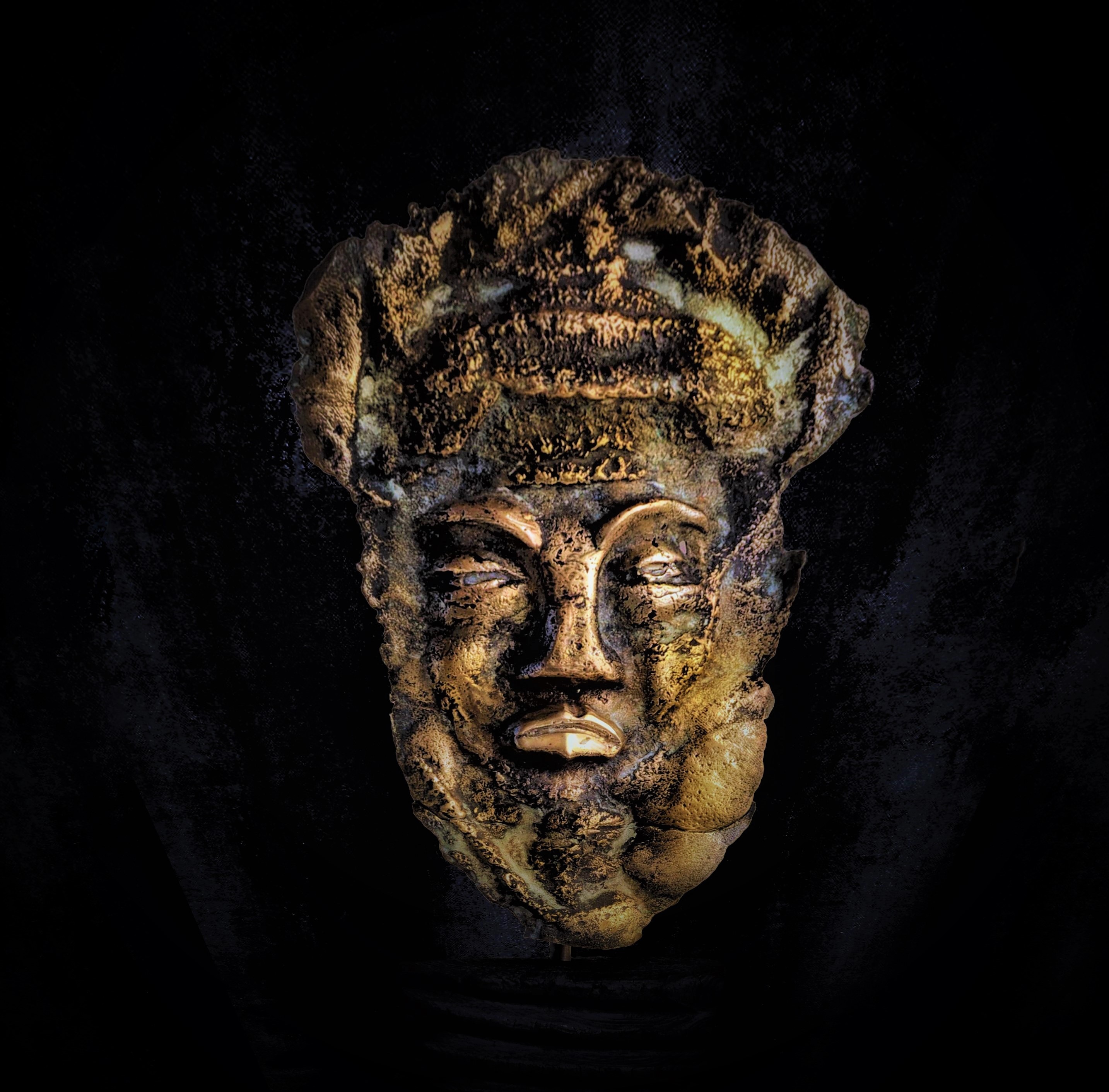 les-helenes-sculpture-gravure-antibes-galerie-bronze-le-touareg