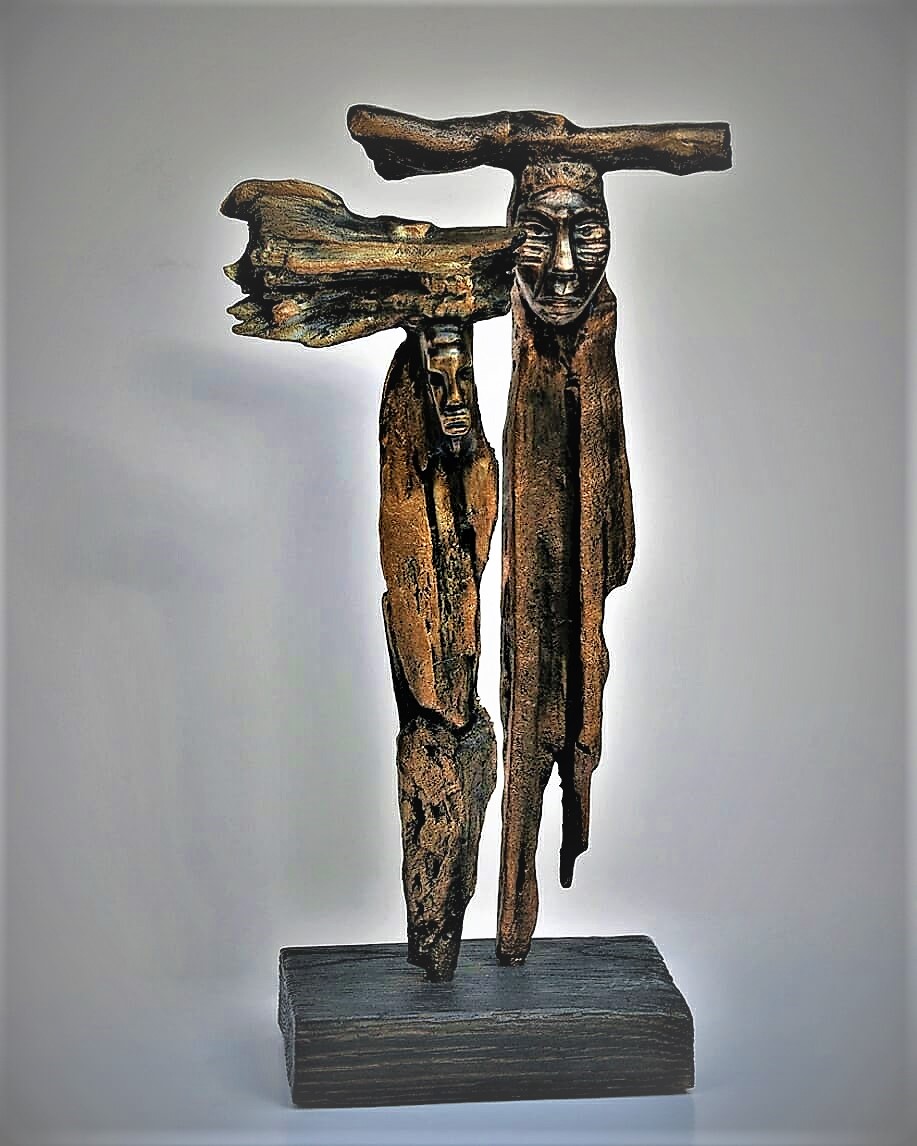 les-helenes-sculpture-gravure-antibes-galerie-bronze-les-nomades