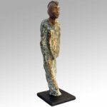Sculpture bronze Contemporaine -statue homme- créée par Les Hélènes-sculpture Antibes - Pièce unique