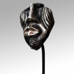 sculpture visage femme contemporaine-les helenes-sculpture antibes